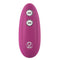 VibePad Hands Free External Vibrator in vibrant pink, featuring two control buttons for personalized stimulation.