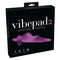 VibePad 2 packaging showcasing the innovative external stimulator with ergonomic design and various pleasure functions.