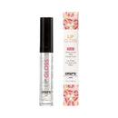 Exsens Hot Kiss Arousal Lip Gloss Strawberry 0.24 Oz with packaging, showcasing its warming and tingling effect.