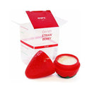 Exsens Nipple Arousal Cream Oh My Strawberry 0.3 Oz packaging and cream shown in strawberry-shaped container.