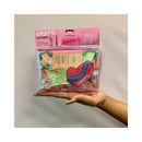 Exsens Escape Pleasure Kit in a travel-friendly cosmetic bag with essentials for couples.