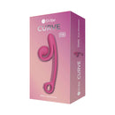 SVibe Snail Curve Dual Stimulator Pink packaging showcasing its ergonomic design and luxurious appeal.