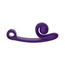 SVibe Snail Curve Dual Stimulator Purple featuring ergonomic design for dual stimulation.