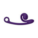 SVibe Snail Curve Dual Stimulator Purple designed for dual stimulation and ergonomic comfort.