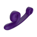 SVibe Snail Curve Dual Stimulator Purple designed for dual stimulation and ergonomic pleasure.