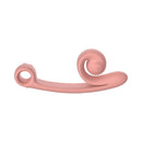 SVibe Snail Curve Dual Stimulator Peach designed for dual stimulation and G-spot targeting.