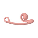 SVibe Snail Curve Dual Stimulator Peach designed for dual stimulation and G-spot targeting.