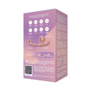 SVibe Snail Curve Dual Stimulator Peach packaging with features and instructions.