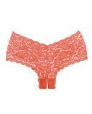 Adore Candy Apple Panty Red One Size featuring playful lace design in rich candy apple red.