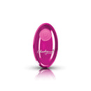 Viben Cheeky Charms Vibrating Pink Metal Remote Plug Medium wireless remote with a pink finish.