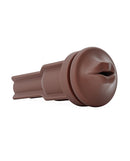 Autoblow AI Ultra Mouth Sleeve Brown - realistic mouth-shaped sleeve for Autoblow AI Ultra.
