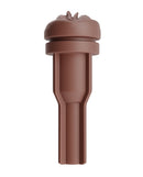Autoblow AI Ultra Vagina Sleeve Brown, a realistic tan replacement sleeve for the Autoblow AI Ultra stroker.