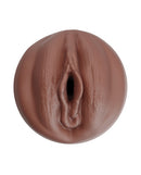 Autoblow AI Ultra Vagina Sleeve Brown realistic vaginal opening replacement sleeve
