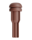 Autoblow AI Ultra Anus Sleeve Brown, a realistic brown replacement sleeve for the Autoblow AI Ultra stroker.
