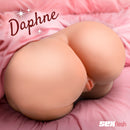 SexFlesh Down In Daphne Life Size Pussy and Ass Masturbator featuring lifelike rear view.