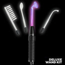 Zeus Twilight Violet Wand Kit 110V with glass electrodes and vibrant violet light display