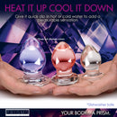 Triplets 3 Piece Glass Anal Plug Kit featuring three graduated glass plugs in various colors for anal training.