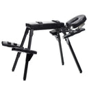 Obedience Extreme Sex Bench with Restraint Straps featuring a sturdy steel frame and padded areas for comfort.