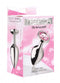 Booty Sparks Pink Gem Medium Anal Plug packaging with sparkling jewel base and smooth aluminum finish