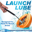 CleanStream Deep Shot 8.5 Inch Lubricant Launcher Black for precise lubricant application in hard-to-reach areas.