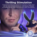 64X Electro-Spread Vibrating and Estim Silicone Butt Plug with remote control for thrilling stimulation.