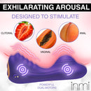 Inmi Ride n' Grind 10X Vibrating Silicone Sex Grinder for clitoral, vaginal, and anal stimulation.