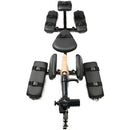 Master Series Subversion Deluxe Stockade with Sex Machine showcasing padded restraints and thrusting mechanism.