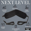 Image of Lover's Doggy Style Position Strap Black showcasing adjustable handles and soft padding for enhanced comfort.