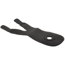 Bedroom Bliss Lover's Thigh Harness Black Neoprene for stable strap-on use.