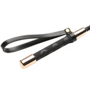 Master Series Stallion Riding Crop 12 Inch Black with ergonomic grip for precise impact play.