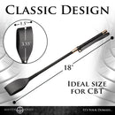 Master Series Stallion Riding Crop 18 Inch Black - Image 4