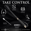 Master Series Stallion Riding Crop 18 Inch Black - Image 5
