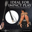 Master Series Stallion Riding Crop 18 Inch Black - Image 6