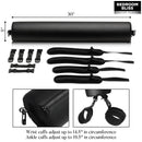Padded Spreader Bar with Restraints components including foam bar and adjustable cuffs from Bedroom Bliss.