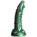 Cockness Monster Lake Creature Silicone Dildo with iridescent green design for fantasy roleplay and sensations.