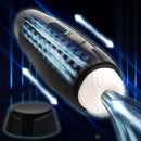 The Milker Max Thrusting and Vibrating Masturbator features automatic thrusting and powerful vibrations.