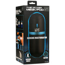 LoveBotz The Milker Mega-Pod Sucking Masturbator packaging showcasing four suction modes and sleek design.