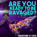 Creature Cocks Enchantress Rainbow Glass Dildo - Image 3