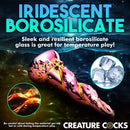 Creature Cocks Enchantress Rainbow Glass Dildo - Image 7