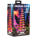 Creature Cocks Twilight Rainbow Glass Dildo - Image 8