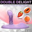 Thrust n' Grind Thrusting and Vibrating Silicone Sex Grinder designed for hands-free stimulation and versatile pleasure.