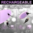 Image showing the charging process for the Thrust n' Grind Thrusting and Vibrating Silicone Sex Grinder.