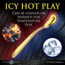 Master Series Gold Sensation Wartenberg Wheel for temperature play with cooling and warming options.
