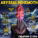 Creature Cocks Deep Diver Silicone Dildo, textured silicone dildo with a unique sea creature design, ideal for fantasy play.