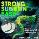 Creature Cocks Titan Tentacle Extra Long Silicone Dildo with strong suction base for hands-free use.