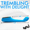 Digital G-Spot Vibrator in blue with 3 speeds and 7 vibration patterns, designed for ultimate comfort and pleasure.