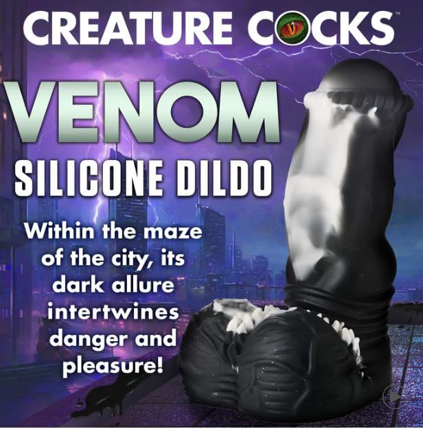 CREATURE COCKS VENOM SILICONE DILDO-0
