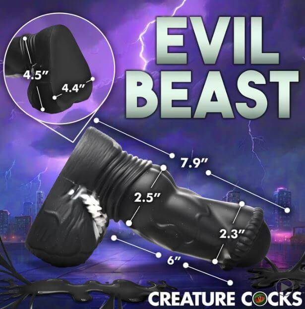CREATURE COCKS VENOM SILICONE DILDO-1