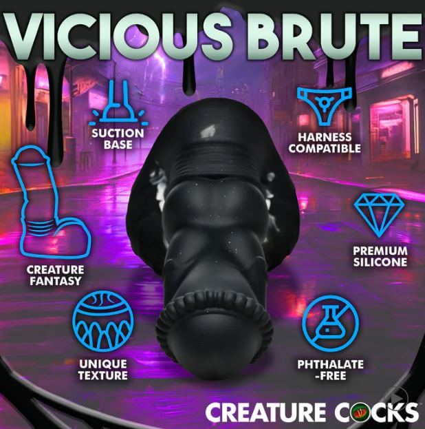 CREATURE COCKS VENOM SILICONE DILDO-2