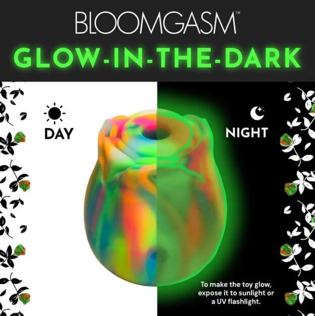 GLOW ROSE GLOW-IN-THE-DARK CLIT STIMULATOR-3